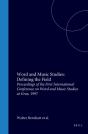 Word And Music Studies: Defining The Field - Preview