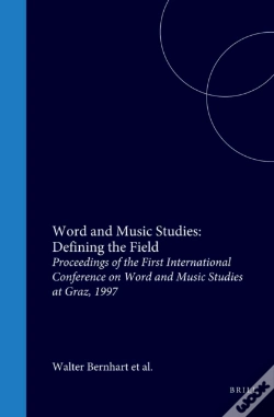 Capa do artigo Word And Music Studies: Defining The Field