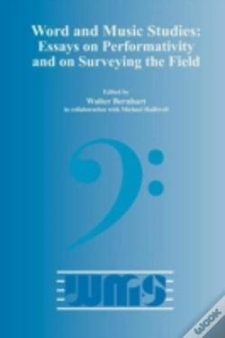 Capa do artigo Word And Music Studies: Essays On Performativity And On Surveying The Field