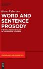 Word And Sentence Prosody - Preview