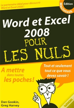 Capa do artigo Word Et Excel 2008 Mac Pour Les Nuls