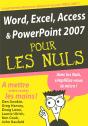 Word, Excel, Access, Powerpoint 2007 Pour Les Nuls - Preview