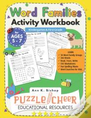 Word Families Activity Workbook For Ages 5 - 7