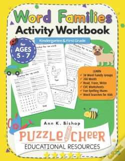 Capa do artigo Word Families Activity Workbook For Ages 5 - 7