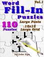 Word Fill-In Puzzles - Preview