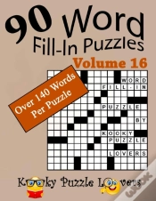 Capa do artigo Word Fill-In Puzzles, Volume 16, 90 Puzz