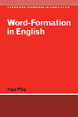 Word-Formation In English - Preview