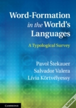 Capa do artigo Word-Formation In The World'S Languages