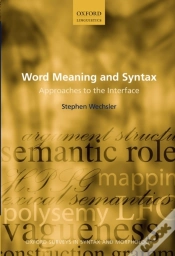 Capa do artigo Word Meaning And Syntax