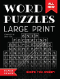 Word Puzzles Large Print - Preview