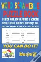 Capa do artigo Word Scramble Puzzle Book