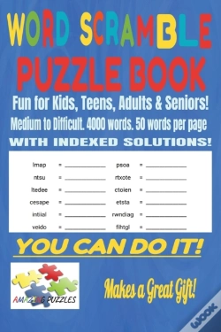Capa do artigo Word Scramble Puzzle Book