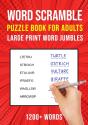 Word Scramble Puzzle Books For Adults - Preview