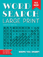 Word Search Large Print - Preview