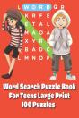 Word Search Puzzle Book For Teens - Preview