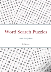 Word Search Puzzles, Adult Activity Book