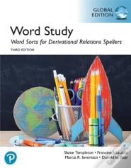 Word Study: Word Sorts For Derivational Relations Spellers, Global Edition, 3rd Edition