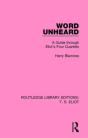Word Unheard - Preview