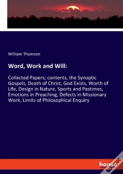Capa do artigo Word, Work And Will