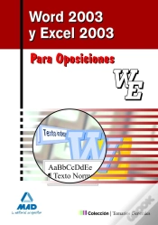 Capa do artigo Word2003 Y Excel2003 Para Oposiciones