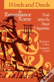Capa do artigo Words And Deeds In Renaissance Rome