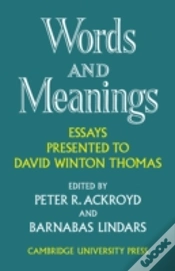 Capa do artigo Words And Meanings