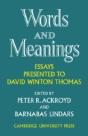Words And Meanings - Preview