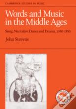 Words And Music In The Middle Ages