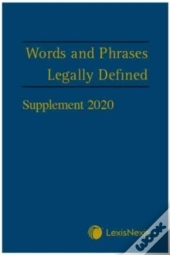 Words And Phrases Legally Defined 2020 Supplement
