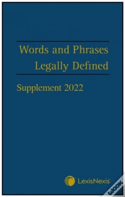 Capa do artigo Words And Phrases Legally Defined 2023 Supplement
