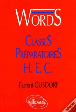 Capa do artigo Words Classes Préparatoires Hec