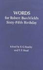 Words For Robert Burchfield`S 65th Birthday - Preview
