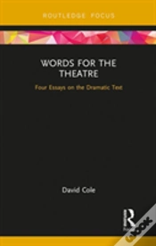 Capa do artigo Words For The Theatre