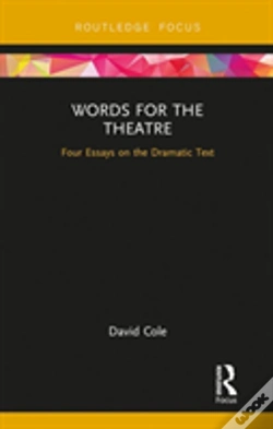Capa do artigo Words For The Theatre