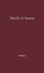 Words In Season - Preview