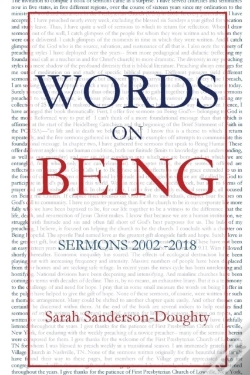 Capa do artigo Words On Being