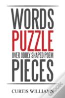 Words Puzzle Over Oddly Shaped Poem Pieces