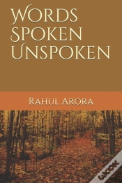 Capa do artigo Words Spoken Unspoken