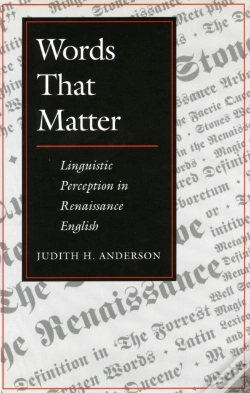 Capa do artigo Words That Matter