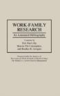 Work-Family Research - Preview