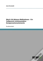 Work Life Balance Manahmen - Ein Teilbereich Nichtmonetarer Kompensationselemente