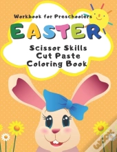 Workbook For Preschoolers Easter Scissor Skills Cut Paste Coloring Book