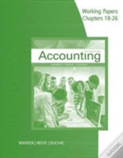 Capa do artigo Working Papers, Chapters 18-26 For Warren/Reeve/Duchac'S Accounting, 27e