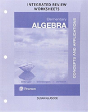 Worksheets For Elementary Algebra - Preview