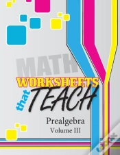 Capa do artigo Worksheets That Teach: Prealgebra, Volume Iii