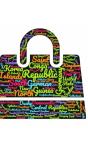 World Countries Suitcase Themed Creative Blank Journal - Preview