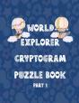World Explorer Cryptogram Puzzle Book - Preview
