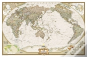 Capa do artigo World Political Antique Pacific Centered Map