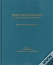 Capa do artigo World Trade Organization Dispute Settlement Decisionsdecisions Reported 1 September 1997-12 March 1998