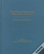 Capa do artigo World Trade Organization Dispute Settlement Decisionsdecisions Reported 29 January 1996-25 February 1997